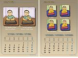 18 Noah Gordon - Along The Way 2004 Calendar Oct-Nov 